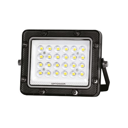 LED prožektorius, juodas, 100Lm/W, 20W, neutrali balta šviesa