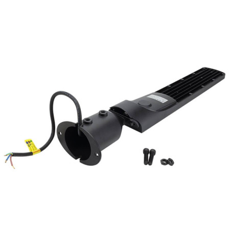 LED gatvės šviestuvas, reguliuojamas spindulys, 3 metai garantija, 100Lm/W, 100W, šalta balta šviesa