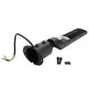 LED gatvės šviestuvas, reguliuojamas spindulys, 3 metai garantija, dienos/nakties sensorius, 100Lm/W, 30W, neutrali balta šviesa