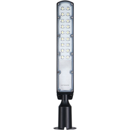 LED gatvės šviestuvas, reguliuojamas spindulys, 3 metai garantija, dienos/nakties sensorius, 100Lm/W, 50W, neutrali balta šviesa