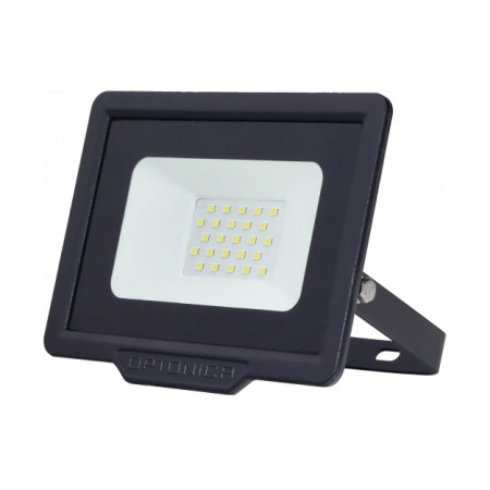 LED prožektorius, juodas, City Line, 20W, neutrali balta šviesa