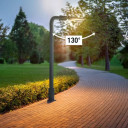 LED gatvės šviestuvas, reguliuojamas spindulys, 3 metai garantija, 50W, šalta balta šviesa