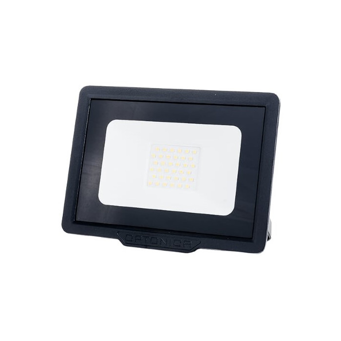 LED prožektorius, juodas, City Line, 30W, šilta balta šviesa