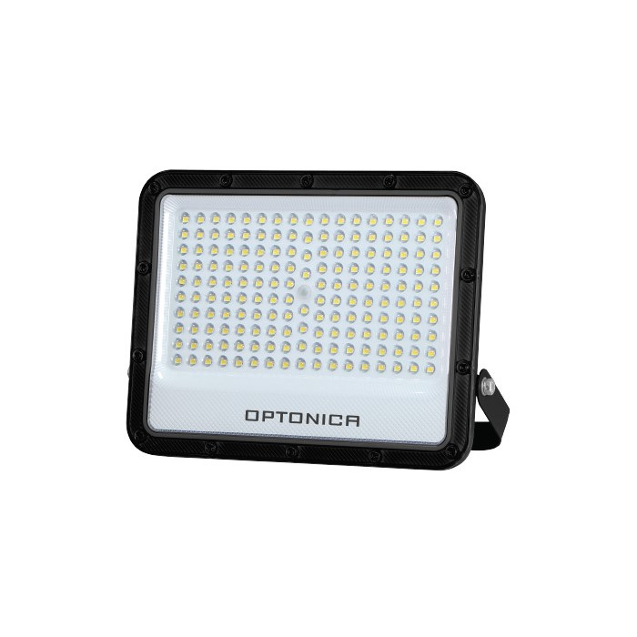 LED prožektorius, juodas, 100Lm/W, 100W, šalta balta šviesa