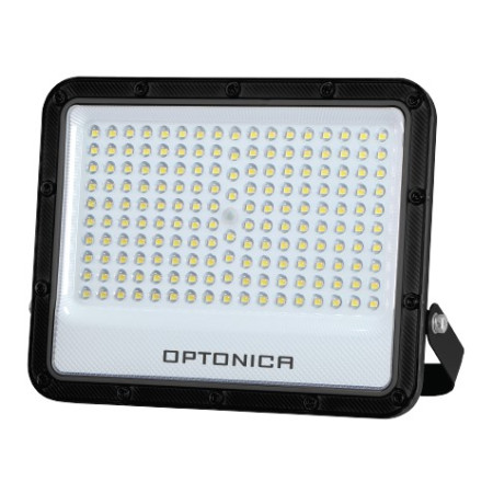 LED prožektorius, juodas, 100Lm/W, 100W, neutrali balta šviesa