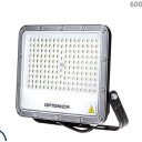 LED prožektorius, juodas, 100Lm/W, 100W, neutrali balta šviesa