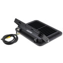 LED prožektorius, juodas, 100Lm/W, 100W, šilta balta šviesa