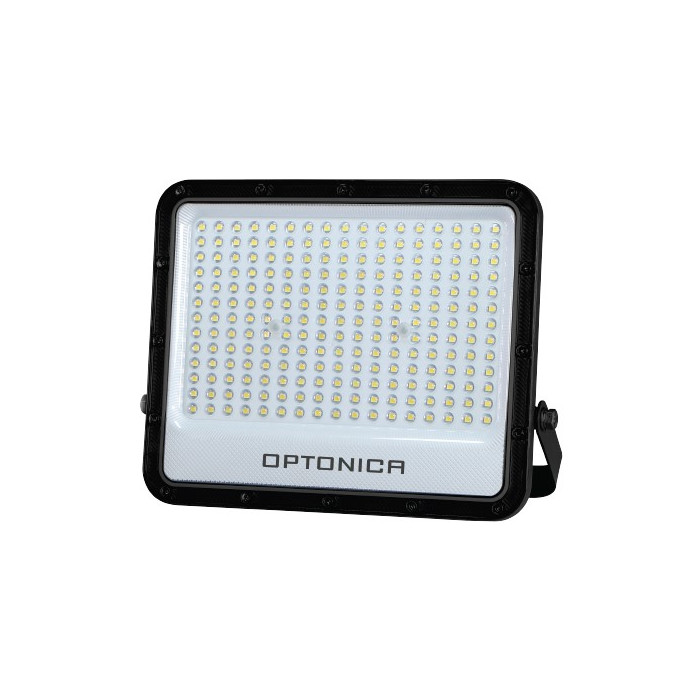 LED prožektorius, juodas, 100Lm/W, 150W, šalta balta šviesa
