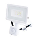 LED prožektorius, baltas, City Line, PIR jutiklis, 10W, neutrali balta šviesa