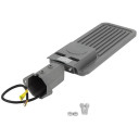 LED gatvės šviestuvas, reguliuojamas spindulys, 3 metai garantija, 120Lm/W, 100W, šilta balta šviesa