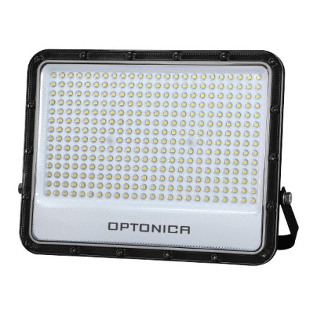 LED prožektorius, juodas, 140Lm/W, 200W, neutrali balta šviesa