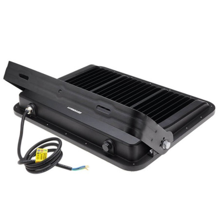 LED prožektorius, juodas, 140Lm/W, 300W, šalta balta šviesa