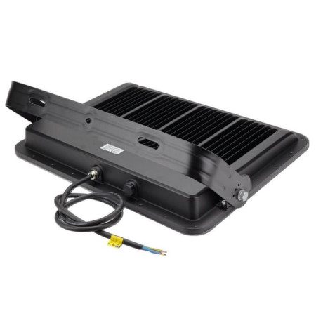 LED prožektorius, juodas, 140Lm/W, 400W, šalta balta šviesa