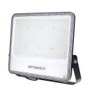 LED prožektorius, juodas, 140Lm/W, 500W, šalta balta šviesa