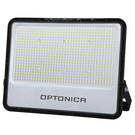 LED prožektorius, juodas, 140Lm/W, 500W, neutrali balta šviesa