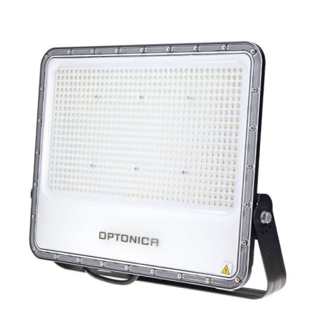 LED prožektorius, juodas, 140Lm/W, 500W, neutrali balta šviesa