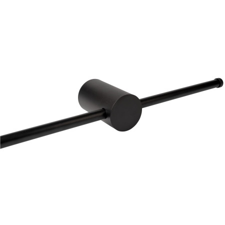 LED sieninis šviestuvas, juodas, 16W, neutrali balta šviesa