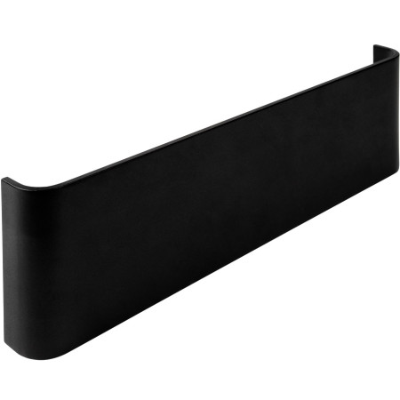 LED sieninis šviestuvas, juodas, 12W, 600Lm, šilta balta šviesa