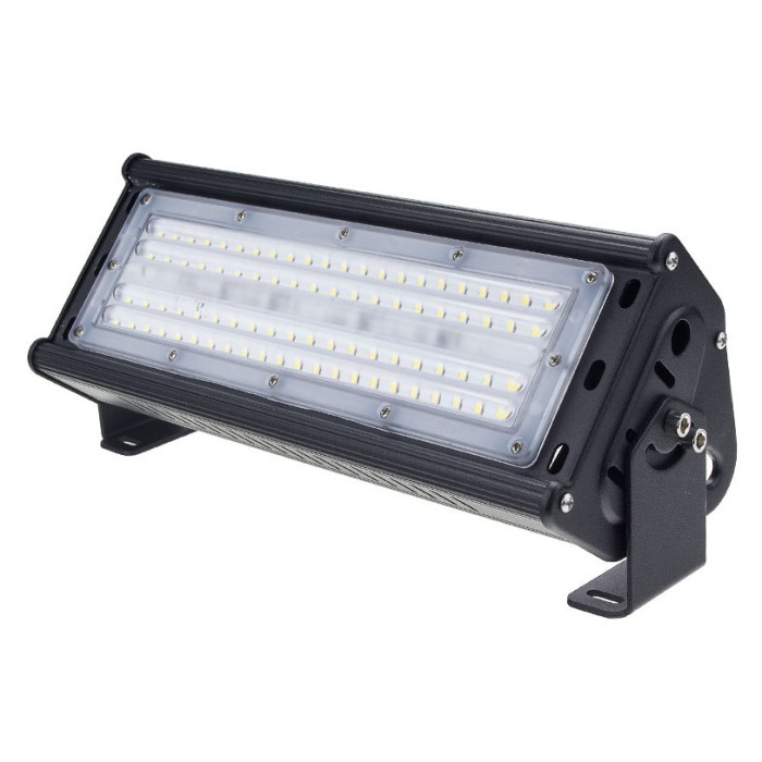 LED linijinis aukštuminis šviestuvas, 50W, šalta balta šviesa