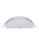 LED sieninis šviestuvas, nerūdyjantis plienas, grotelės, 1 lizdas, Max 16W