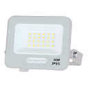 LED prožektorius, baltas, 90Lm/W, 20W, neutrali balta šviesa