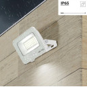 LED prožektorius, baltas, 90Lm/W, 20W, neutrali balta šviesa