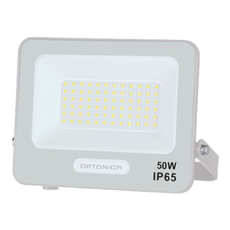 LED prožektorius, baltas, 90Lm/W, 50W, neutrali balta šviesa