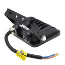 LED prožektorius, juodas, 90Lm/W, 10W, šilta balta šviesa