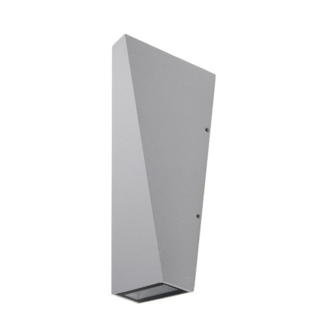 LED sieninis šviestuvas, pilkas, 6W, neutrali balta šviesa