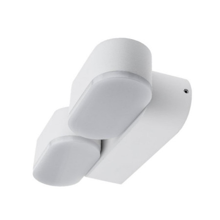 LED sieninis šviestuvas, baltas, pasukamas, 12W, šilta balta šviesa