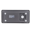 LED sieninis šviestuvas, pilkas, 12W, šilta balta šviesa