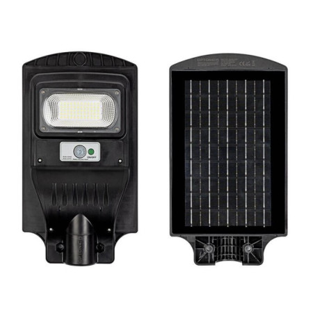 LED saulės gatvės šviestuvas, 8W, šalta balta šviesa