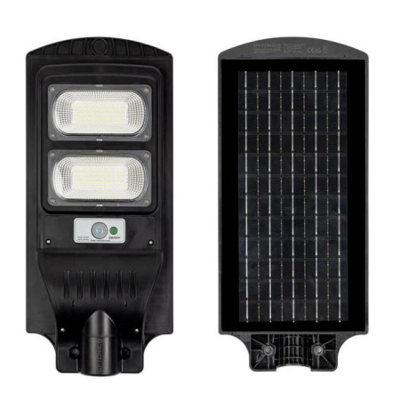 LED saulės gatvės šviestuvas, 10W, šalta balta šviesa