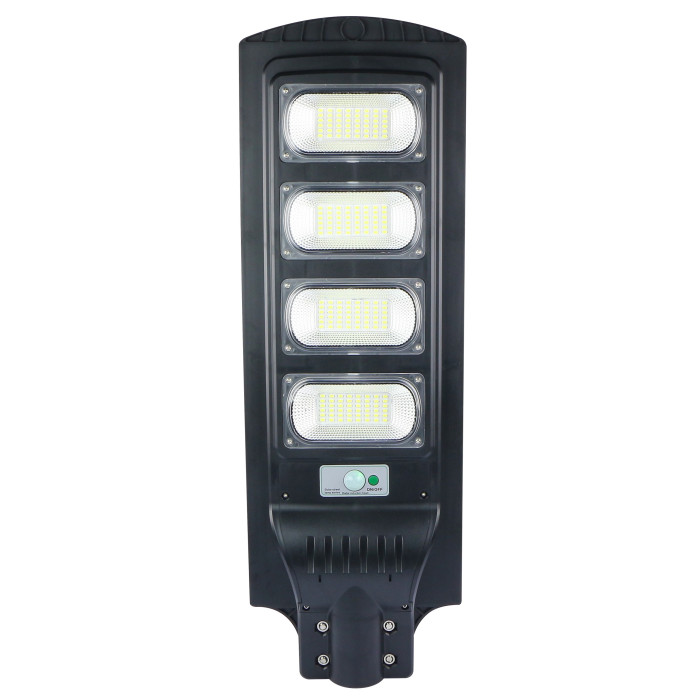 LED saulės gatvės šviestuvas, 18W, šalta balta šviesa