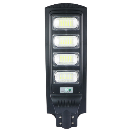 LED saulės gatvės šviestuvas, 18W, šalta balta šviesa