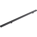 LED sieninis šviestuvas, pailgas, juodas, 36W, šilta balta šviesa