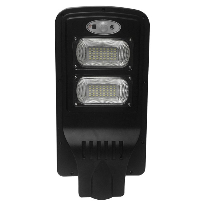 LED saulės gatvės šviestuvas, su baterija, 9W, šalta balta šviesa