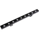 LED sieninis šviestuvas, pailgas, juodas, 9W, šalta balta šviesa