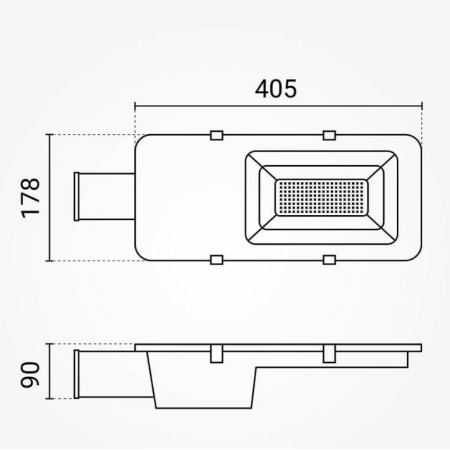 LED saulės gatvės šviestuvas, su baterija, 35W, šalta balta šviesa