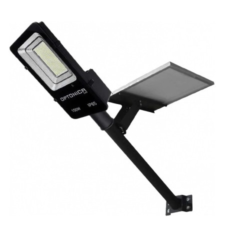 LED saulės gatvės šviestuvas, su baterija, 40W, šalta balta šviesa