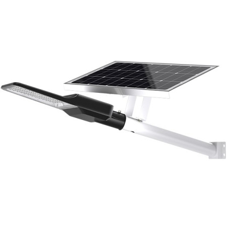 LED saulės gatvės šviestuvas, 40W, šalta balta šviesa