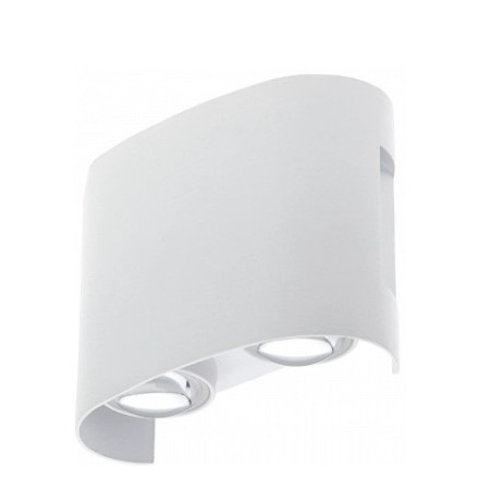 LED sieninis šviestuvas, baltas, 4W, šilta balta šviesa