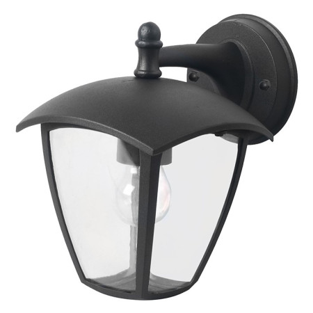 LED sieninis Down šviestuvas, matinis juodas