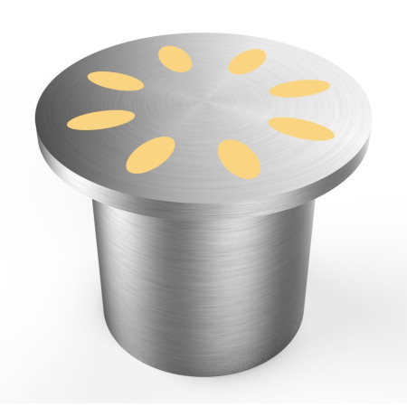 LED baseino sienos šviestuvas, 1W, RGB spalvos