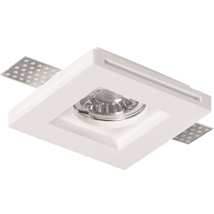 LED lubų šviestuvas, kvadratinis, gipsinis, kvadratinis