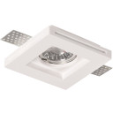 LED lubų šviestuvas, kvadratinis, gipsinis, kvadratinis