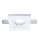 LED lubų šviestuvas, kvadratinis, gipsinis, kvadratinis