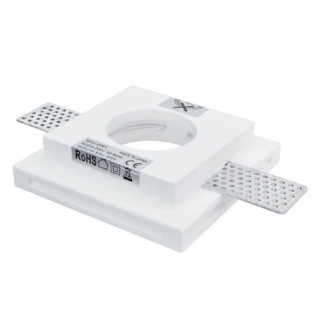 LED lubų šviestuvas, kvadratinis, gipsinis, kvadratinis