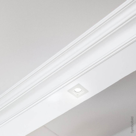 LED lubų šviestuvas, kvadratinis, gipsinis, kvadratinis