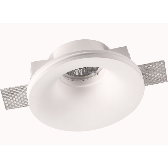 LED lubų šviestuvas, apvalus, gipsinis